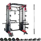 Smith Machine JL006 with Olympic Barbell & Weights Set